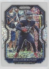 2020 Panini Prizm White Sparkle Prizm Malcolm Butler #106 6x0