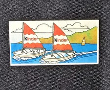 Alter Kinder &Uuml;berraschung BPZ Segelboot LITECO Italien 1970er sehr selten