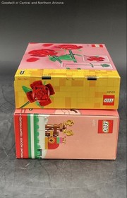 Lego Christmas Picture Frame & Roses