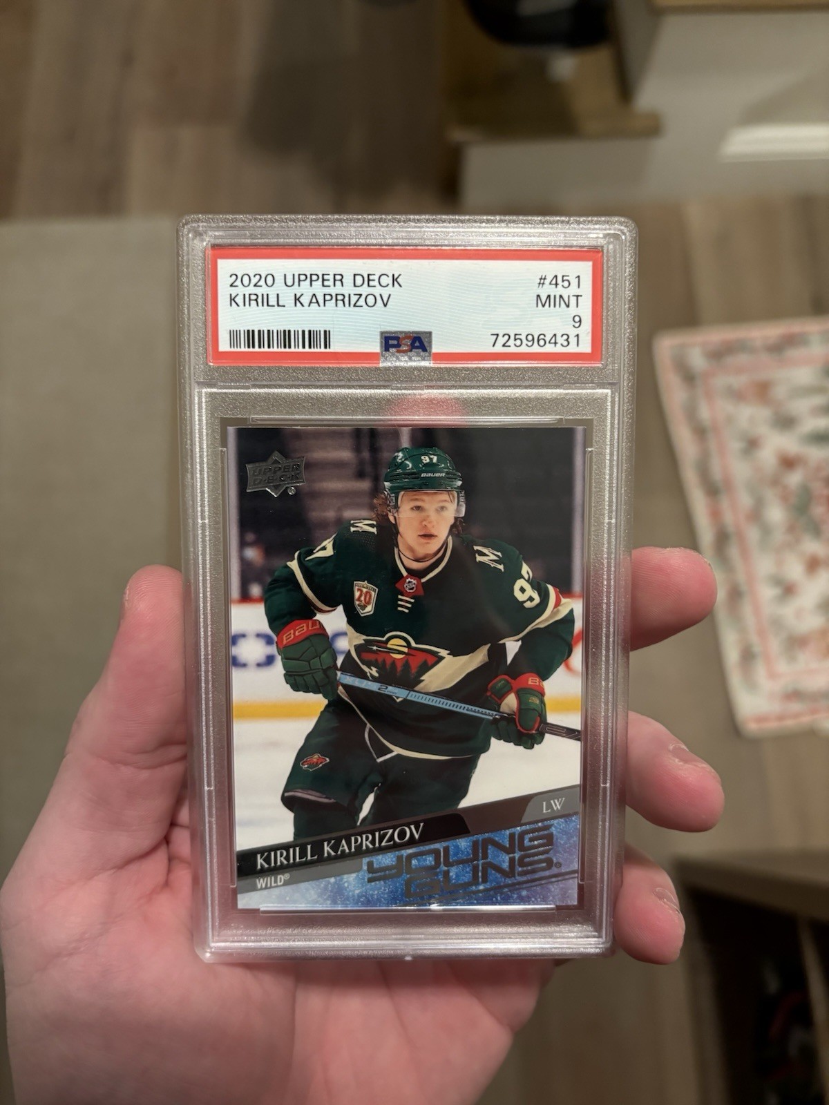 2020-21 Upper Deck - Young Guns Kirill Kaprizov #451 (RC)