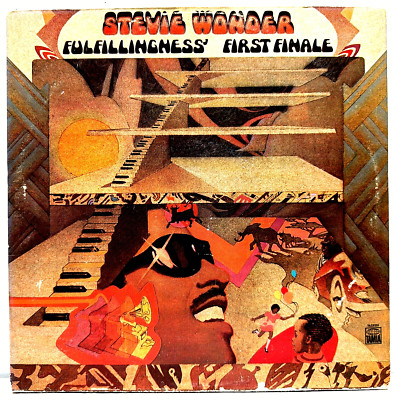 Stevie Wonder Fulfillingness' First Finale 1974 Vinyl Tamla Records 1st Press