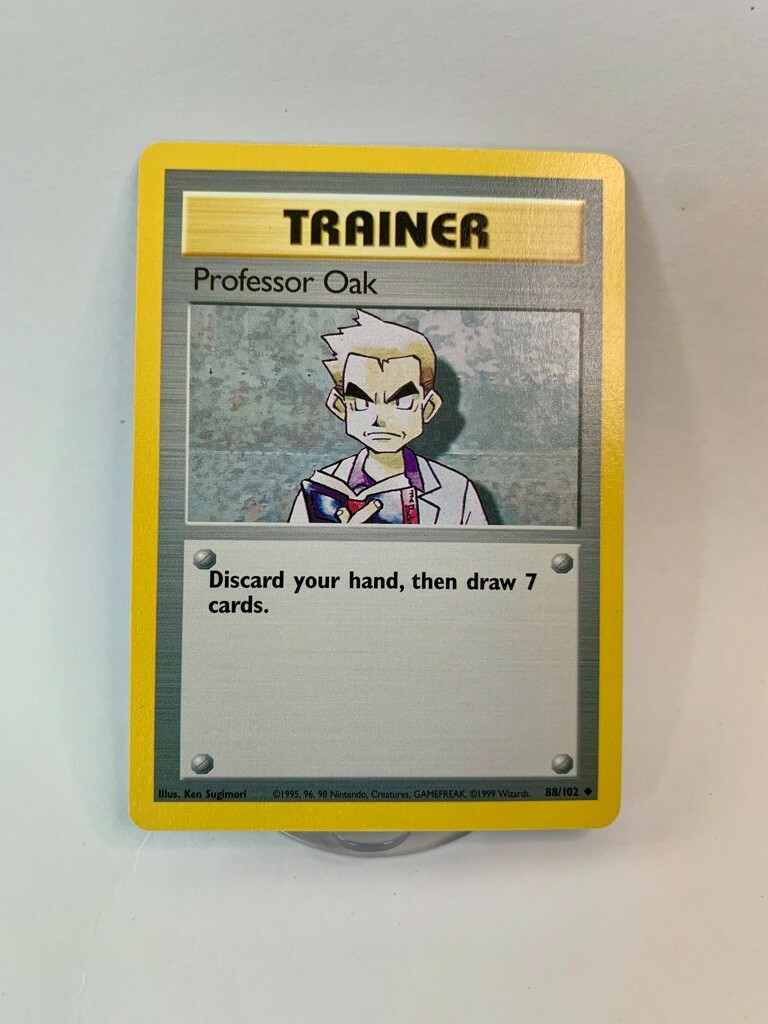 professor oak pokemon card price Professor Oak #88 Prices | Pokemon Base Set