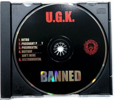 banned bigtyme recordz ポスター CD) U.G.K.- Banned (Bigtyme Recordz) , EP, BTR-1122, Rare. | eBay
