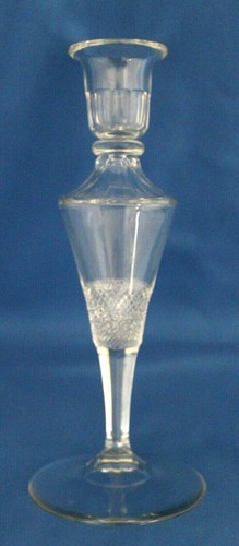 Moser Crystal Candlestick In The Royal Pattern Made In Czechoslovakia Have Three - Picture 2 of 5