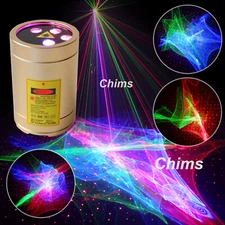 Chims Mini Laser Light RGB Galaxy Nebula Aurora Party Xmas Bedroom Night Light