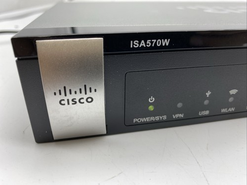CISCO ISA570W-K9 v01 WiFi Configurable LAN Small Business ISA500 w/ Power Cord - Picture 12 of 12