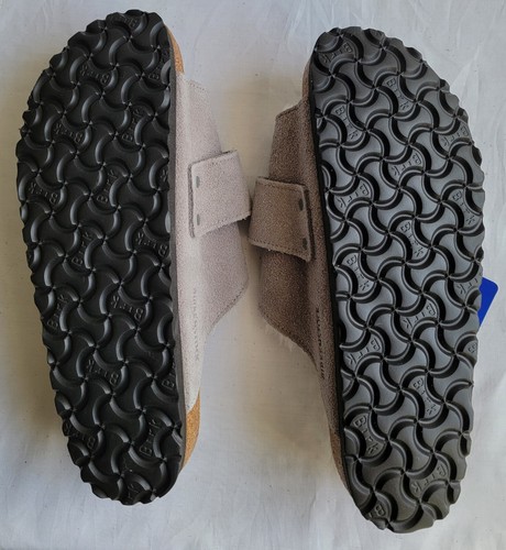 Birkenstock Kyoto Shearling Suede Color Stone Coin Narrow | eBay