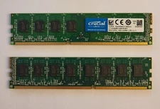 Crucial 8GB (CT102464BD160B.C16FPD ) 1600mhz UDIMM DDR3L Memory