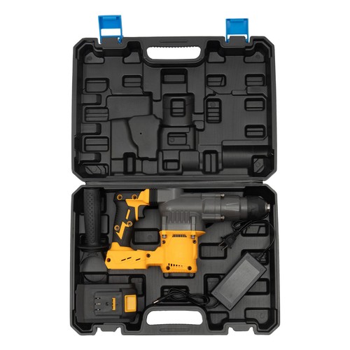 Trapano a percussione rotativo 128VF Brushless SDS Plus e punta 80 cm 1400 r/min 19500 mAh - Foto 19 di 24