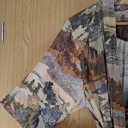 ESSENZA hochwertiger MAXI Kimono Japan Modal -L- 40/42/44 sehr gepflegt - Bild 5 von 5