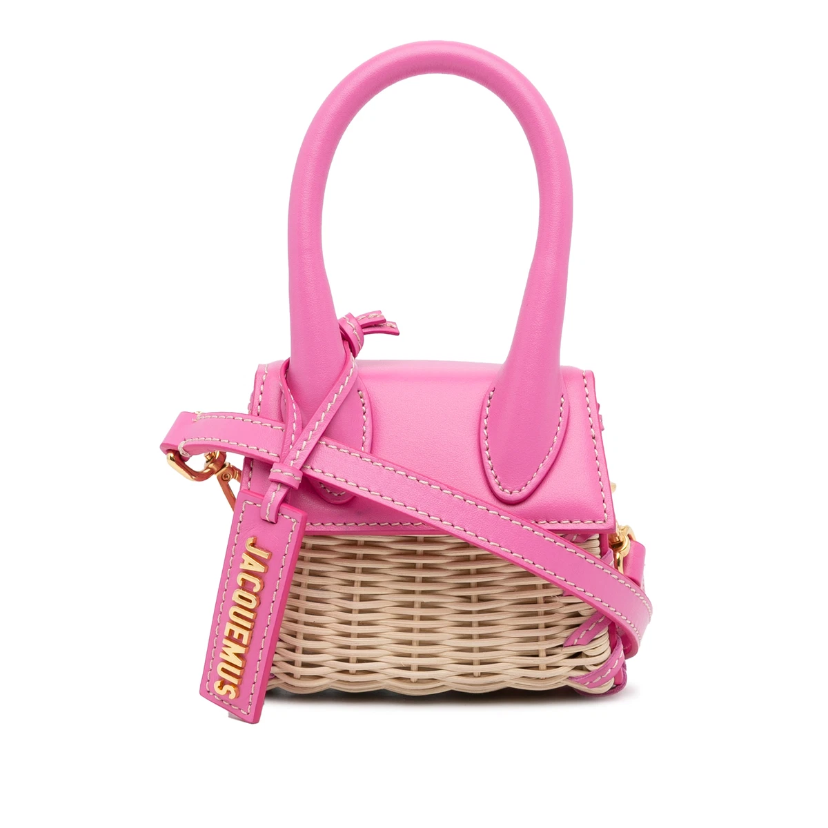 Jacquemus wicker bag sales