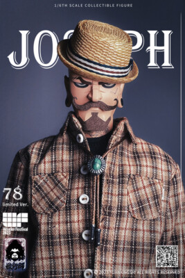 YUANXINGSHI 1/6 JC-2023XD1 Oil Head Barber TONY-Joseph Male Action