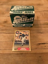 1987 Topps Traded Series Baseball Complete Set ~ Great Condition - 1T to 132T