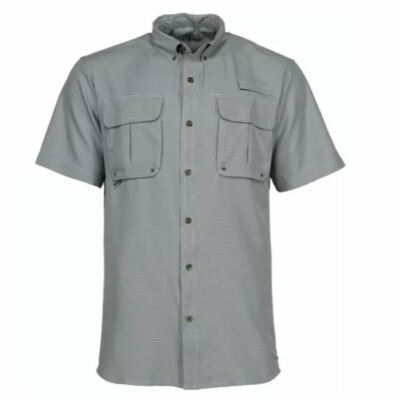 NEW RedHead Men's Angler Series Tourney Trail Short-Sleeve Shirt Size Large