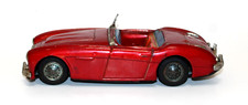 Bandai Japan Tin Friction 1958 Austin Healey 100 Six Red Top Down