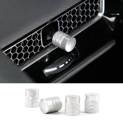 Air Conditioner Adjust Switch Knob Trim For Honda Civic 11th 2022-23Silver Alloy