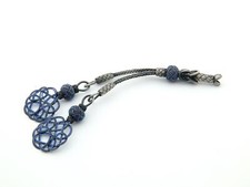 Trabzon kazaz hand-knitted Metal tassel 1000 silver Prayer Beads Misbaha 730165
