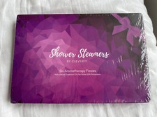 Cleverfy Aromatherapy Shower Steamers - Variety Pack of 6 Shower Bombs with Esse