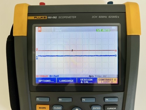 Fluke 190-062 Color ScopeMeter 60 MHz 2 Channels 625 MS/s Test Tool + Probes - Picture 3 of 10