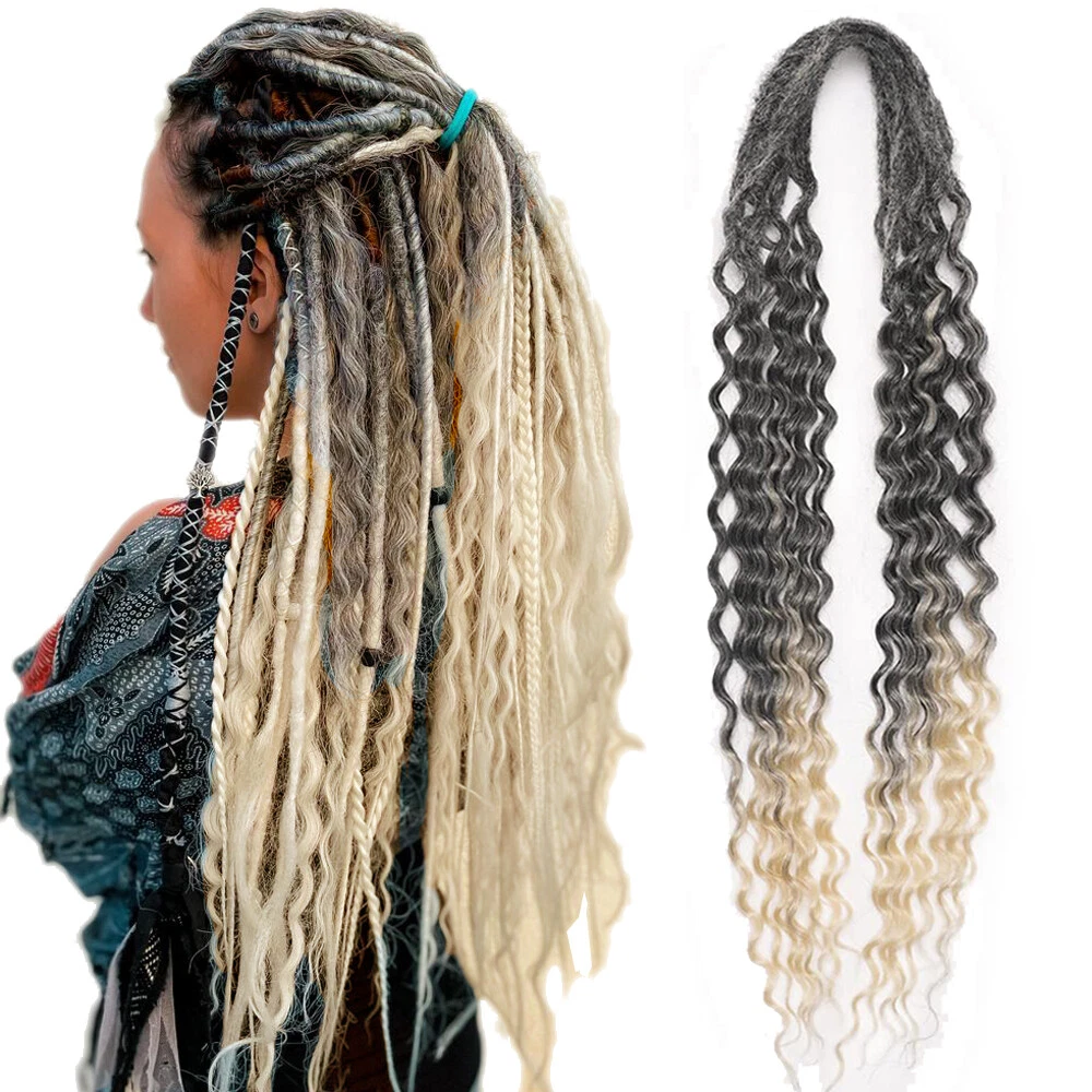 Dreadlock extensions 2025 double ended