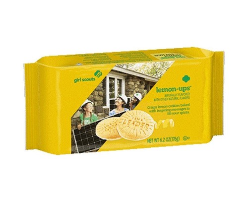 Girl Scouts Cookies Lemon Ups natürlicher Geschmack am besten von 9/25 6,2 Oz.