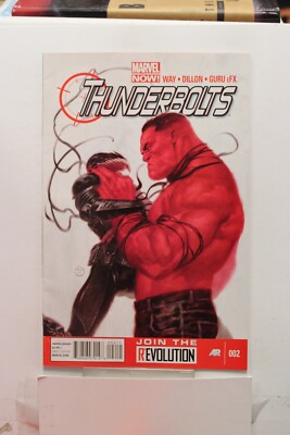 THUNDERBOLTS #2A (2013) Red Hulk, Daniel Way, Steve Dillon, Marvel Comics