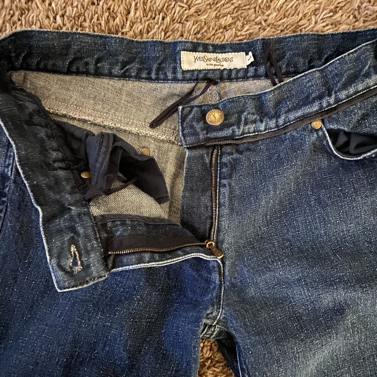 Yves Saint Laurent Rive Gauche Flared Denim | eBay Yves Saint Laurent Rive Gauche Flared Denim | eBay