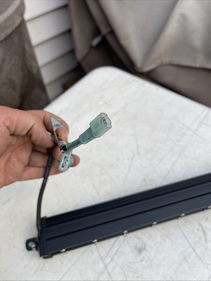 Brite-Lites Single Row LED Light Bar 12 LED 13.5". Used But Working Great - Image 3 of 4