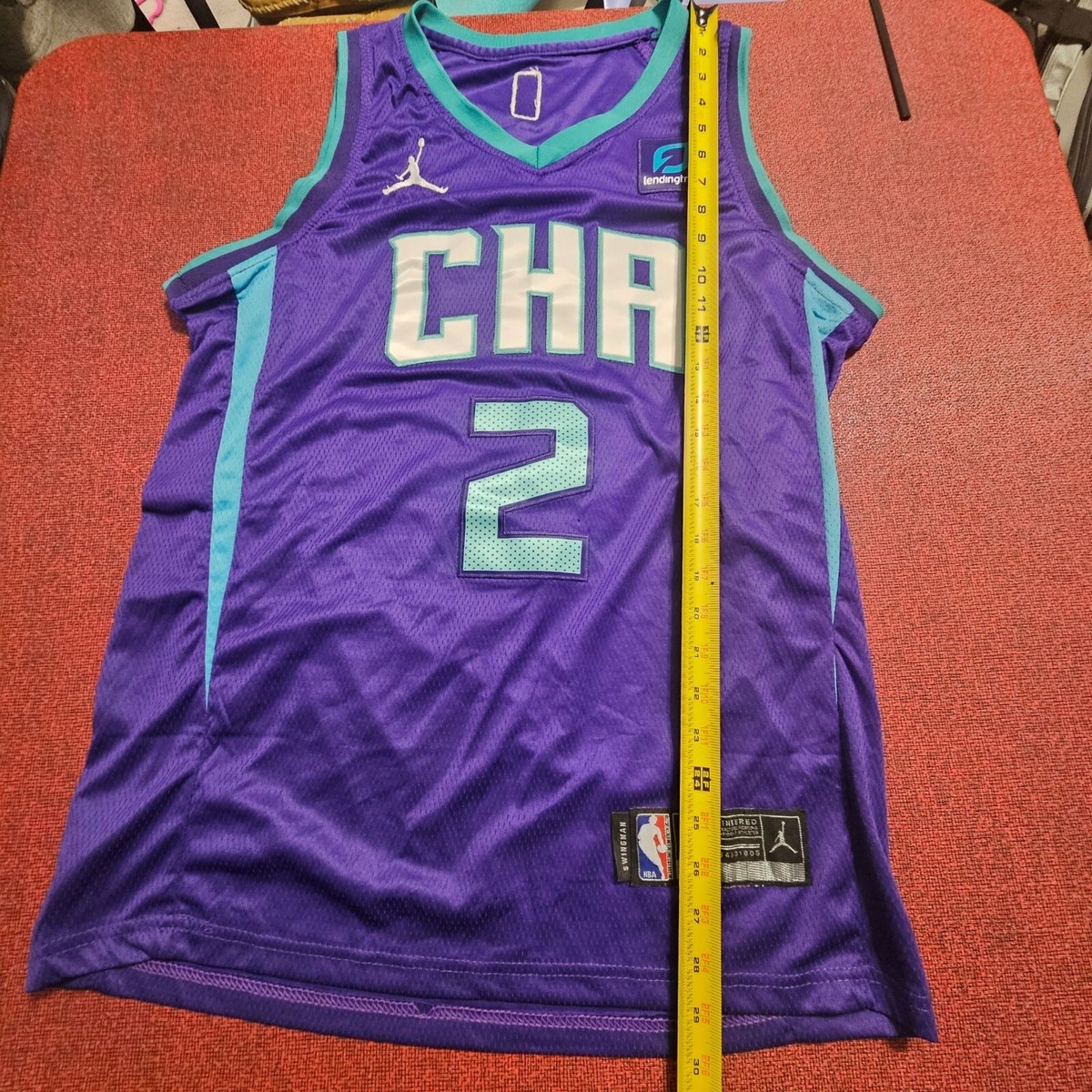 ウェア Lamelo Ball swingman jersey Youth Jordan Brand LaMelo Ball Teal Charlotte Hornets 2021