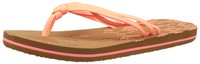 6 Uk, Pink (fluoro Peach), O'neill Fw 3 Strap Ditsy Flip Flop, Women’s Beach & P 6 Uk, Pink (fluoro Peach), O'neill Fw 3 Strap Ditsy Flip Flop, Women’s Beach & P