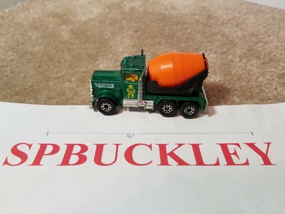 matchbox 1981 peterbilt cement mixer