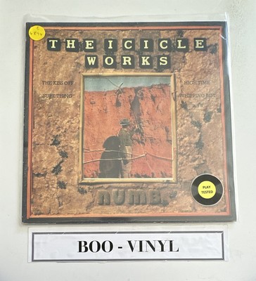 THE ICICLE WORKS 'NUMB' VINYL 4-TRACK 12'' SINGLE PLATTE EX/SEHR GUTER ZUSTAND+