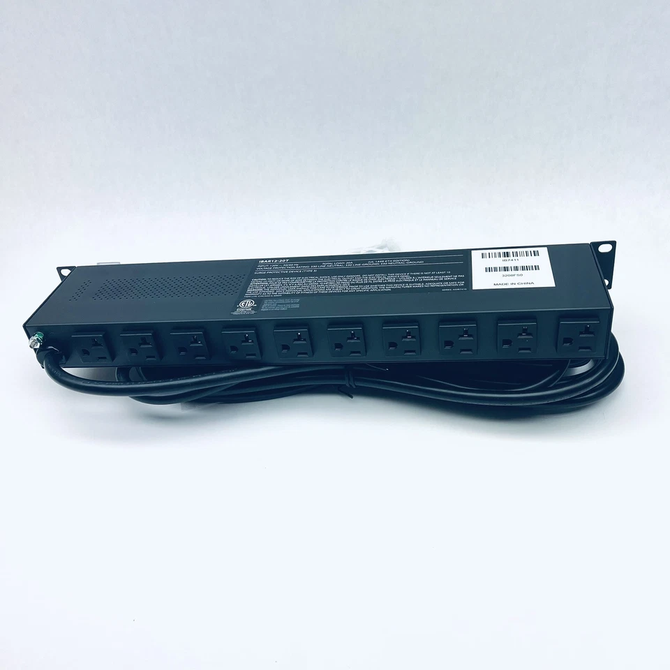 TRIPPLITE IBAR12-20T RACK MOUNT POWER DISTRIBUTION UNIT ISOBAR SURGE SUPPRESSOR  - Image 3 of 4