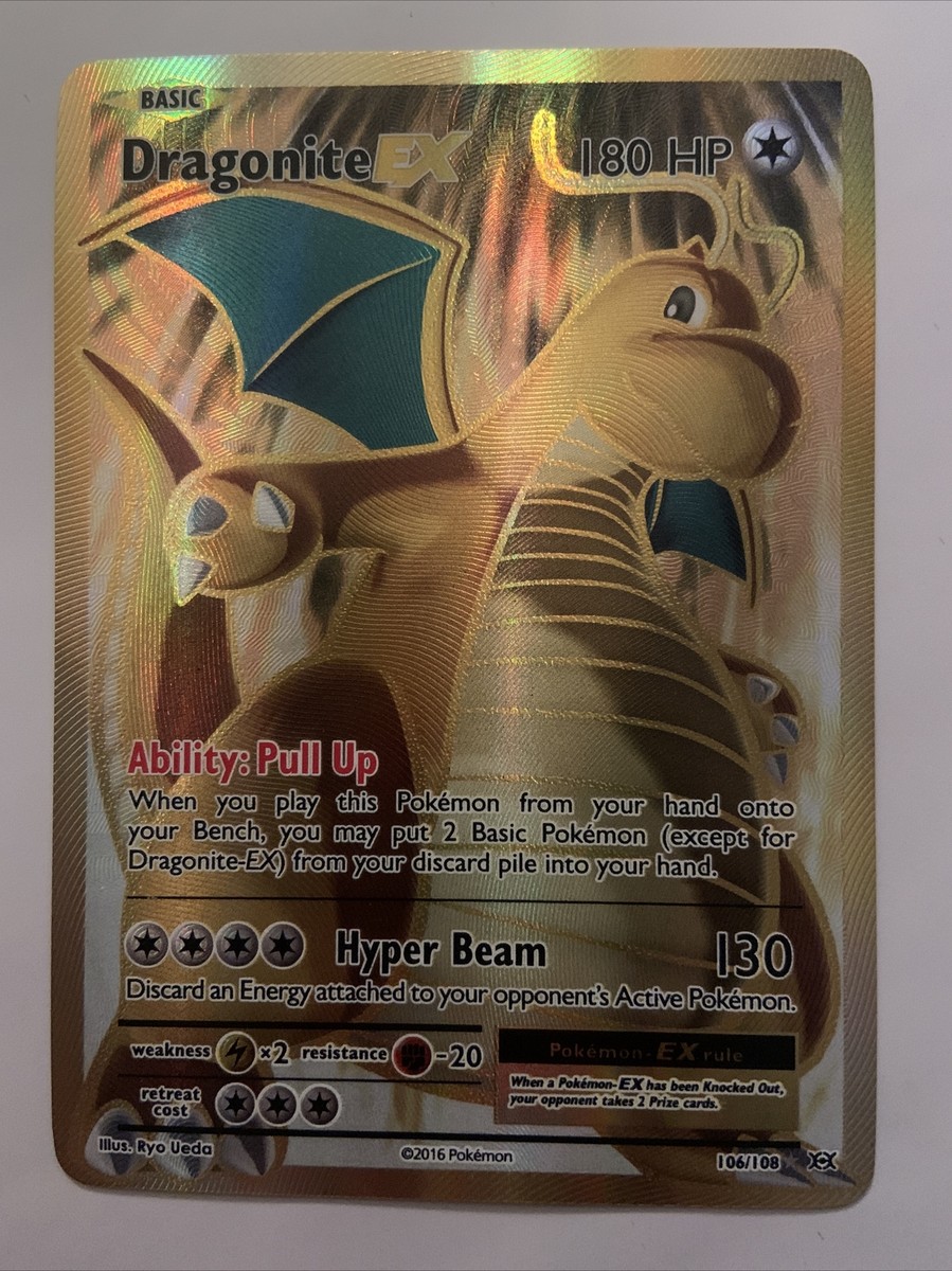 Dragonite EX Gold Secret Rare Art Holo Pokmon | eBay Dragonite EX Gold Secret Rare Art Holo Pokmon | eBay