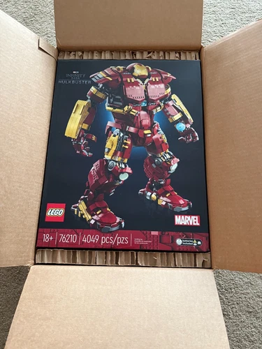 LEGO Marvel: Hulkbuster (76210) Retired, Sealed, Factory Shipper Box Included