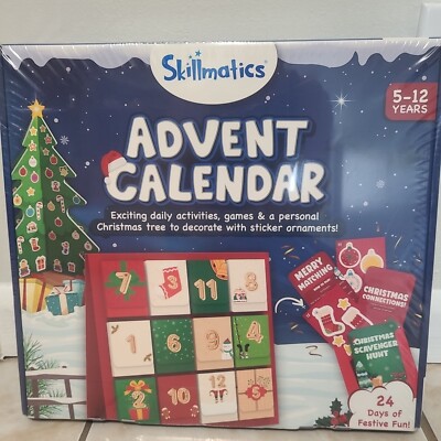 Skillmatics Countdown to Christmas Advent Calendar  | Holiday Gifts ~ SEALED