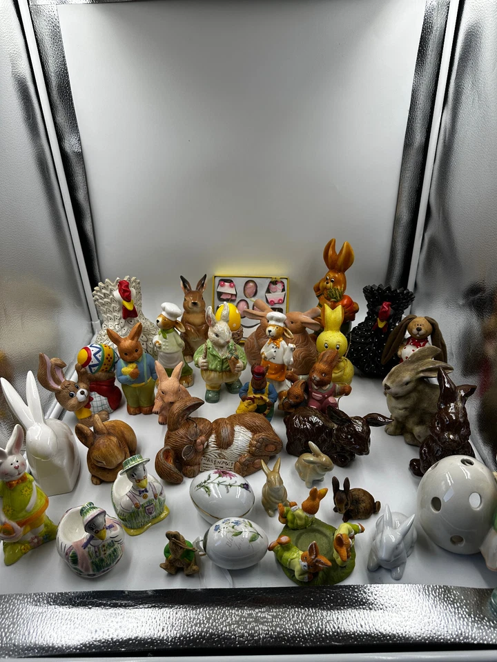 Osterfiguren XXL Osterdekoration Konvolut / Sammlung 2