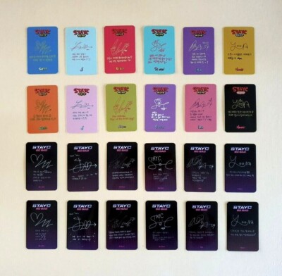 STAYC ASAP SO BAD Album Official Photocard Photo Card [ All in