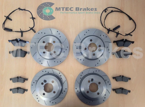 Mini R50 R53 R52 ONE COOPER S 01-06 front brake discs Post. Pills & Wear