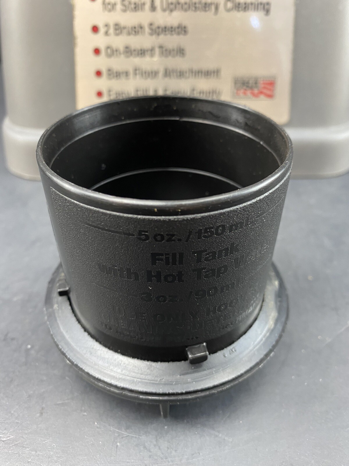 HOOVER SteamVac Deluxe 1500 Solution Tank Bucket w/Lid 5 Brush eBay