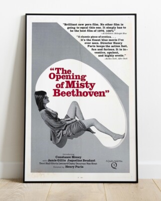 Eröffnung von Misty Beethoven Film Foto / Poster bis 36''