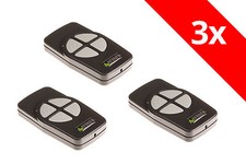 3 Berner Handsender BHS140 4-Kanal Blue 868 Mhz TBS BHS 140 blaue Diode Funk 