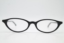 Vintage Glasses L.A. Eyeworks GLOBE 101 Black Oval Eyeglass Frame