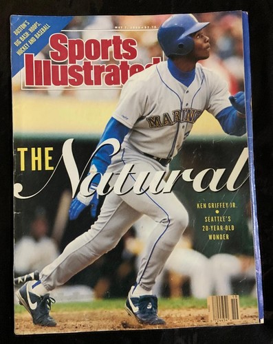 Ken Griffey Jr. May 7, 1990 Sports Illustrated - The Natural / Seattle Mariners
