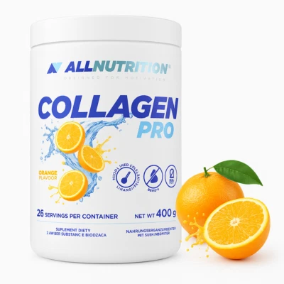 Allnutrition  Collagen Pro Kollagen mit Vitaminen + Adaptogenen 400 g Orange - Bild 1 von 2