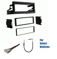 Single DIN Car Radio Stereo Wire Kit for 1999-2002 Chevy Silverado/Tahoe +more