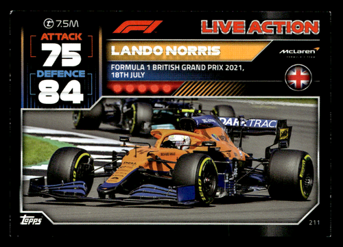 Topps Formel 1 F1 Turbo Attax 2022 Basiskarten - wählen, wählen, vervollständigen Sie Ihr Set - Bild 366 von 501