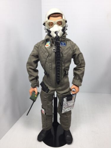 1/6 HASBRO US AIR FORCE F-15 EAGLE MODERN FIGHTER PILOT +STAND BBI DID DRAGON 21 - Picture 1 of 12