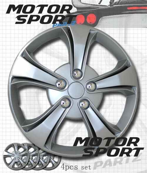 Tapacubos 15 pulgadas llanta cubierta de cubierta de cubierta de rueda juego de 4 tapacubos 15" pulgadas estilo 616 Foto 2 de 4