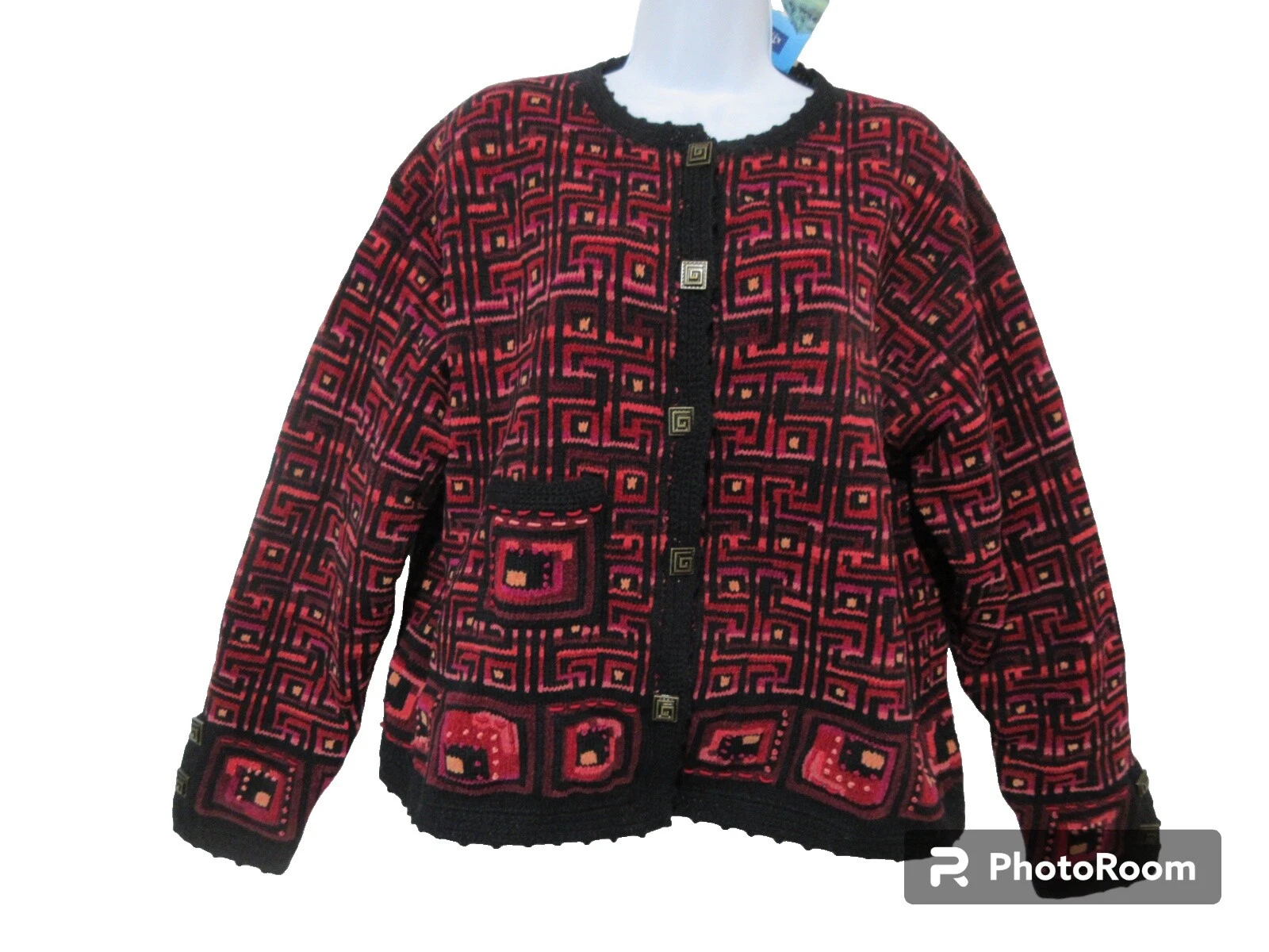 Icelandic Design Cardigan Casual Sweaters for Women